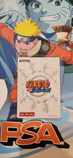 PSA Magazine Kayou NARUTO Uzumaki Promo Card NRSA-PR-003 Foil - Image 2