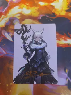 Y'shtola, Night's Blessed - Art Series 53/53 Gold Stamped Signature - Image 1