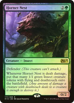 Hornet Nest - Magic 2015 (M15) (M15) FOIL NM - Image 1