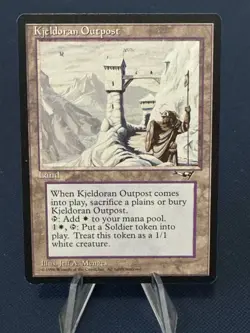 MTG - Magic The Gathering - Kjeldoren Outpost - Alliances - NP/NM! - Image 1
