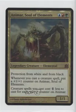 Animar Soul of Elements (Oversized Foil) Magic: Commander 2011 #181 - Image 1