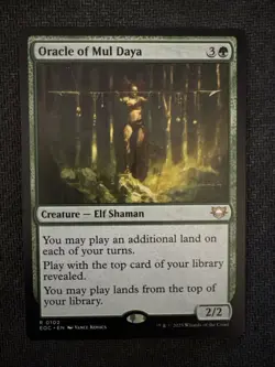 Oracle of Mul Daya Commander: Edge of Eternities Regular - Image 1