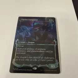 MYG: Clarion Conqueror Showcase Foil, MTG, Tarkir: Dragonstorm, TDM, NM English - Image 1