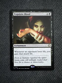Exquisite Blood the Lost Caverns of Ixalan MTG - Image 1