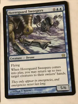 Hoverguard Sweepers X4 Fifth Dawn NM Condition See Pics Front Back - Image 3