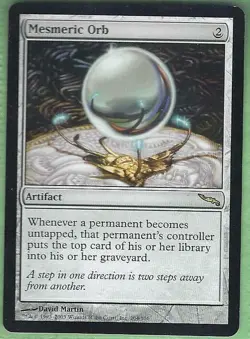 Mesmeric Orb Mirrodin MTG Magic the Gathering - Image 1