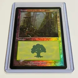 2000 Magic: The Gathering INVASION Forest FOIL 350/356 NM - Image 1