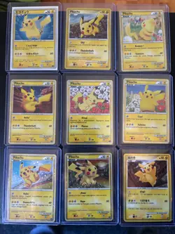 pokemon pikachu world collection 2010 LP/MP - Image 1