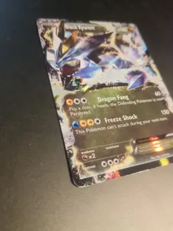 Pokemon TCG Black Kyurem-EX BW Black Star Promos BW62 Holo Promo MP - Image 3