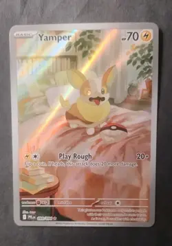 Pokemon TCG Yamper 99/94 ME02: Phantasmal Flames Illustration Rare NM English - Image 1