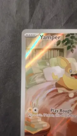 Pokemon TCG Yamper 99/94 ME02: Phantasmal Flames Illustration Rare NM English - Image 2