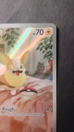 Pokemon TCG Yamper 99/94 ME02: Phantasmal Flames Illustration Rare NM English - Image 3
