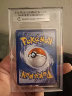 Pikachu EX XY124 Pokemon Black Star Promos Red & Blue Collection BGS 8 NM-MT - Image 2