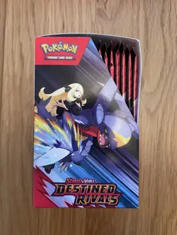 Pokemon Scarlet & Violet Destined Rivals Half Booster Box 18 Packs, Unsealed - Image 2
