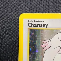 Chansey 3/102 Holo Rare Pokemon 1999 Unlimited Base Set MP - Image 2