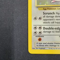 Chansey 3/102 Holo Rare Pokemon 1999 Unlimited Base Set MP - Image 5