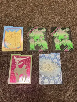 Lot Of 4 Pokemon Empty ETB’s With Sleeves, Decks) Shrouded Temporal Twilight - Image 3