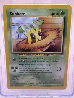 CGC 9 Sunkern Pokemon 2000 Neo Genesis 78/111 Mint Fast Free Shipping - Image 2