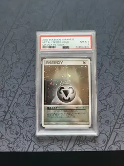 Pokemon: Metal Energy 2HQ-6D2-ZL6 Holo Magma vs Aqua 2003 - PSA 8 - C85 - SWIRLS - Image 1
