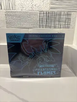 Pokemon TCG Mega Evolution Phantasmal Flames Elite Trainer Box - Image 1
