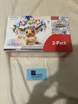 Pokemon Prismatic Evolutions 2-Pack Elite Trainer Box & Booster Bundle Sealed - Image 1