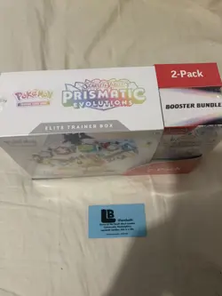 Pokemon Prismatic Evolutions 2-Pack Elite Trainer Box & Booster Bundle Sealed - Image 3