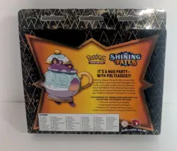Pokemon TCG SHINING FATES Mad Party Pin Collection Box Polteageist Sealed - Image 2