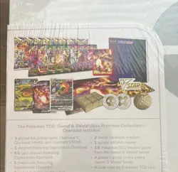 Sealed Pokemon TCG Sword And Shield Ultra Premium Collection Charizard UPC Box - Image 2