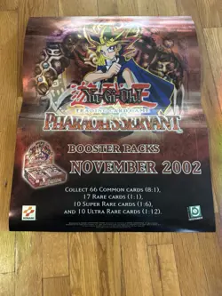 2002 Rare Yu-Gi-Oh! (Yugioh) Pharaoh's Servant Promo Poster 18 x 24 - Image 2