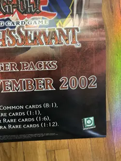 2002 Rare Yu-Gi-Oh! (Yugioh) Pharaoh's Servant Promo Poster 18 x 24 - Image 5