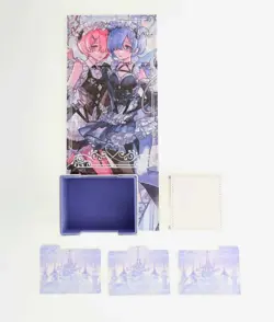RE ZERO Mana Moon Yugioh Lady Labrynth DICEWINDER DECK BOX Rem Ram Emilia Anime - Image 1