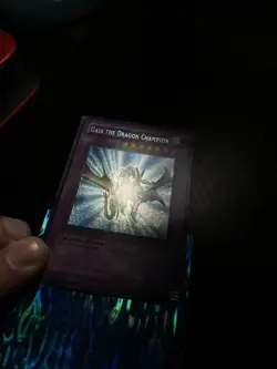 Yu-Gi-Oh! Gaia the Dragon Champion LOB-125 Secret 1st Ed w/ Print Line Error MP - Image 3