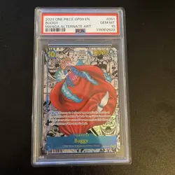 One Piece Buggy Manga Alternate Art Op09-051 Psa 10 - Image 1