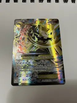 Pokemon TCG M Steelix EX Full Art Holo Ultra Rare 109/114 XY Steam Siege Card - Image 1