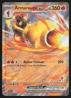 Battle Academy 2024 Armarouge ex (Armarouge 60) #105 Holo Rare Pokemon Card - Image 1