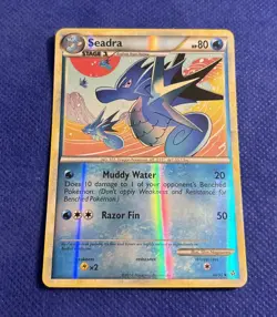 Seadra 40/95 Reverse Holo HGSS Unleashed Pokemon Card - NM/Mint - Image 1