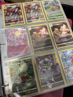 Pokemon Binder Lot 341 Cards! Full Art, Shining, Gold, GX, Amazing Rare, Vmax - Image 3