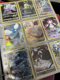 Pokemon Binder Lot 341 Cards! Full Art, Shining, Gold, GX, Amazing Rare, Vmax - Image 4