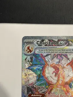 Pokemon TCG Sv03: Obsidian Flames Charizard EX Holo Card 223/197 NM - Image 2