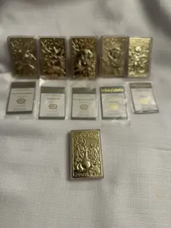 Pokemon 23K Gold Plated trading Cards 1999 Burger King Full Set Of 6 - Image 4