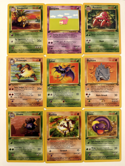 Pokemon 1st EDITION Jungle & Fossil LOT (now 34 Cards!) Vintage TCG NM to MP - Image 1