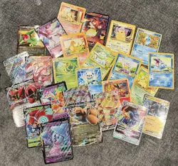 60 Jumbo Pokemon Cards - 2 Graded - Charizard, Rayquaza - Storage Unit Find - Image 2