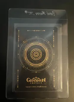 Genshin Impact Lyney Poker Card NYCC 2023 Waifu Girl Holo Anime - Image 2