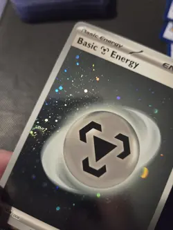 Pokemon Card- Basic Metal Energy SWIRL HD Cosmos Holo SVE 008 S&V 151 - M/NM - Image 3
