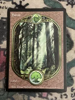 MTG Forest (UGL) Unglued 88/94 Regular Basic Land Magic The Gathering - Image 1