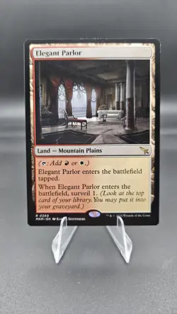 Elegant Parlor Magic mtg NM-Mint, English Murders at Karlov Manor x1 - Image 1