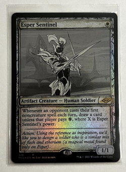 MTG - Modern Horizons 2 - Esper Sentinel Showcase Foil - Rare 0328 - Image 1