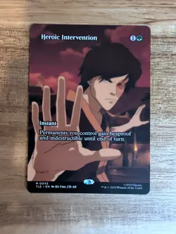 Heroic Intervention (Borderless) - Avatar Magic MTG TLE 043 - Image 1