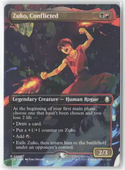 Zuko, Conflicted (Borderless) R Avatar: The Last Airbender 302 NM - Image 1