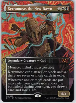 Ketramose, the New Dawn (Borderless) M Aetherdrift 350 NM - Image 1